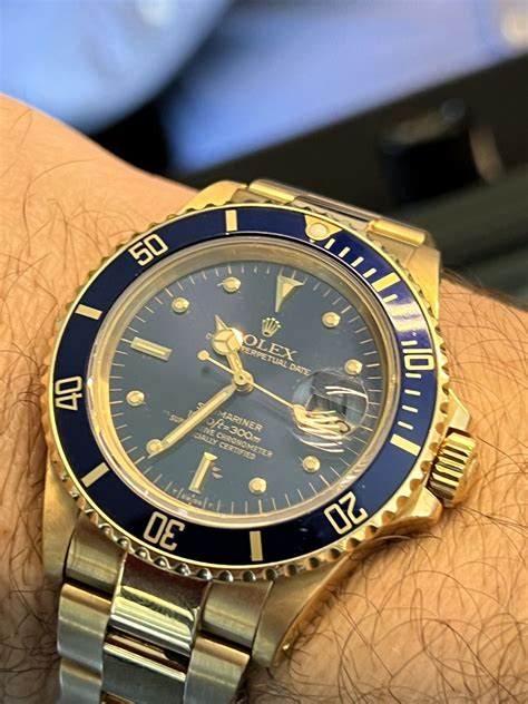 submariner blu oro